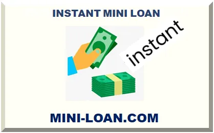 INSTANT SMALL LOAN