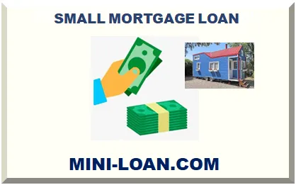 SMALL MORTGAGE LOAN